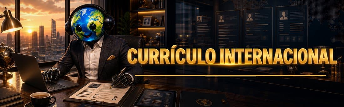 Banner do espaço Currículo Internacional dentro da WiseHub
