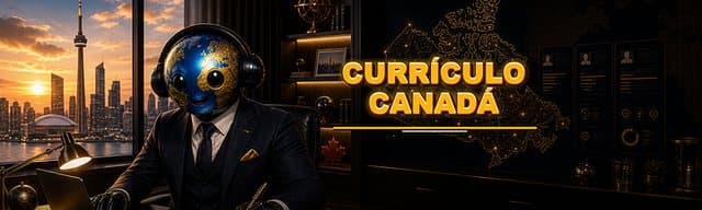 Capa do modelo de currículo do Canadá